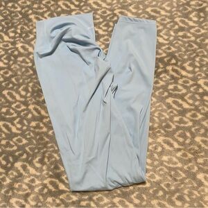 Blue Scrunch Butt Leggings